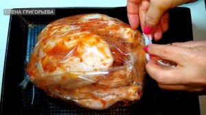 КУРИЦА В РУКАВЕ ЦЕЛИКОМ