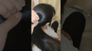 Super Thick and Silky Hairplay and Hairjob