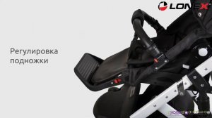 Видео обзор - Детская коляска 2 в 1 Lonex Comfort Premium Ecco
