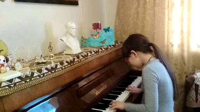 Soft Mozart Winter 2018-2019 recital. Anna, 10 yo, Russia. М.Глинка - Полька. смотреть онлайн