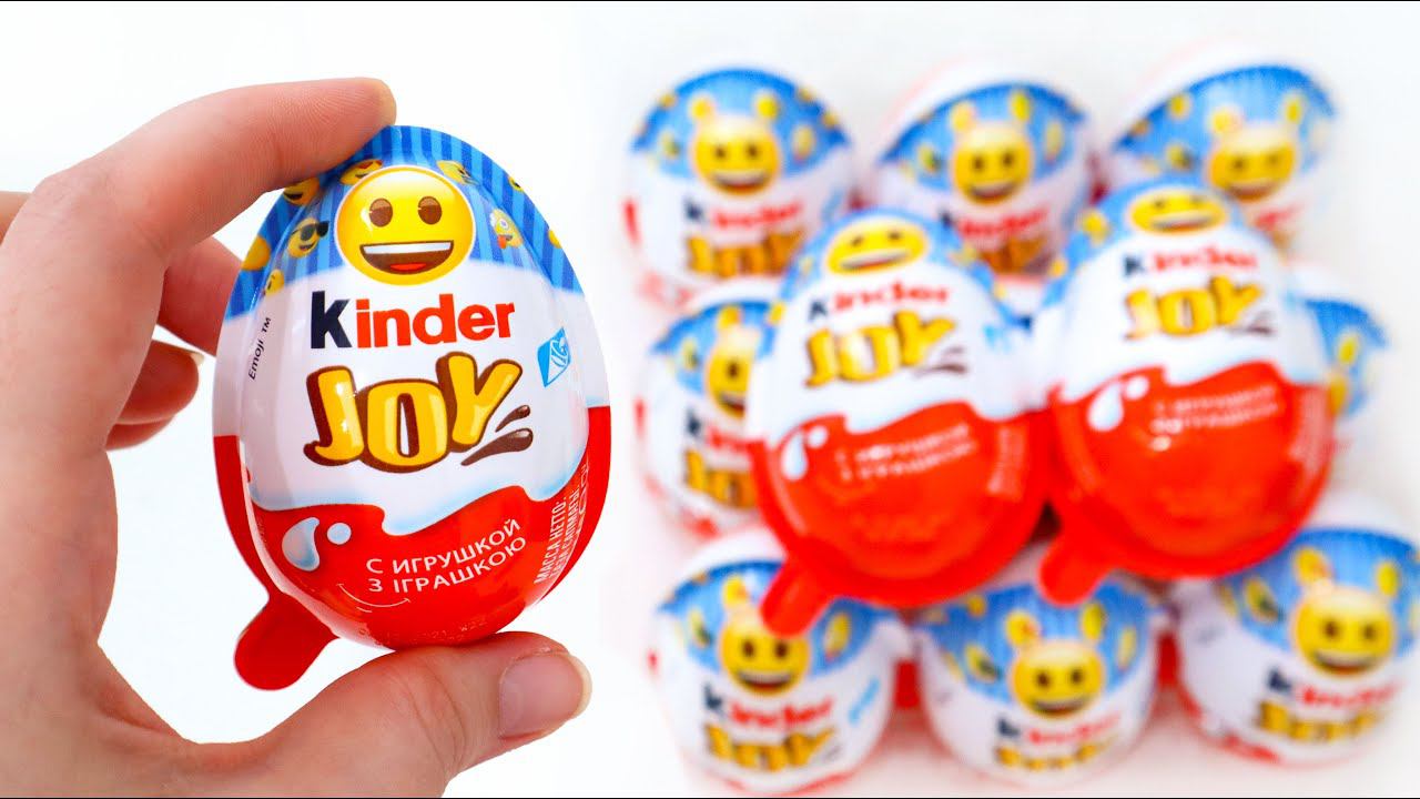 НОВИНКА Киндер Джой ЭМОДЖИ - Новые Киндер Сюрпризы 2022 смотреть онлайн