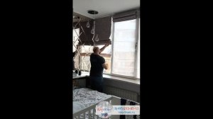 Римские шторы для спальни