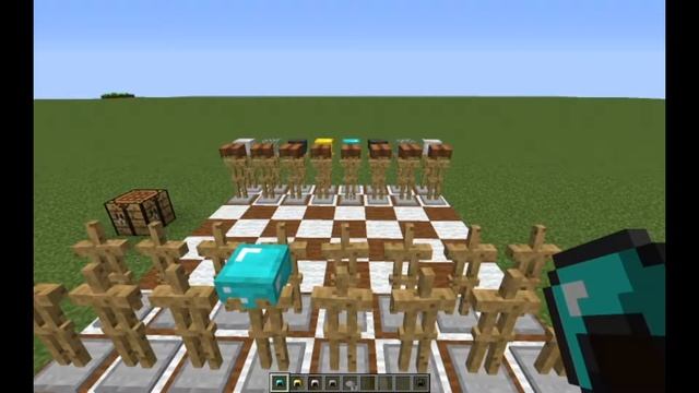 Как построить ШАХМАТЫ в МАЙНКРАФТЕ?? смотреть онлайн