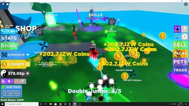 ✔️[WORKING!] ROBLOX Ninja Legends INFINITE MONEY SCRIPT 2020!? смотреть онлайн