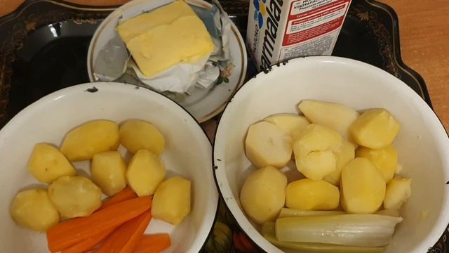 картошечка по-ростовски! рецепт картофельного пюре с сельдеерем или морковью, вкусно