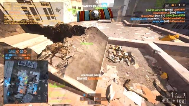 M98Banger on Floodzone | Battlefield 4 Sniper Gameplay смотреть онлайн