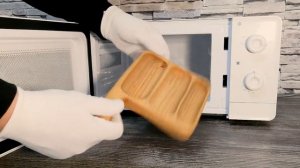 Что будет с деревянными тарелками в микроволновке. Не повторять дома
