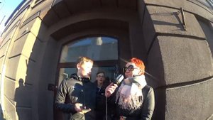Социальный опрос на улицах Таллинна