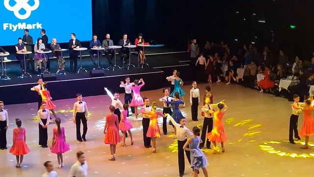 Турнир по бальным танцам Team Dance Cup Киев 23.02.2019 Ювеналы 2 Н класс Латина смотреть онлайн