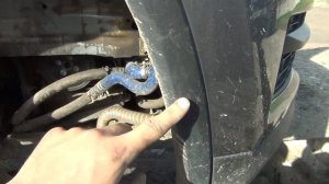 Снятие переднего бампера Шкода Кодиак.