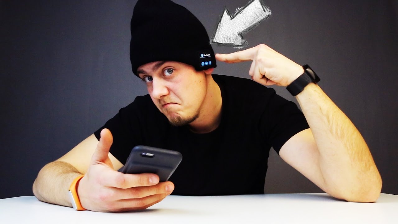 Bluetooth Шапка с Алиэкспресс! Стоит Брать? смотреть онлайн