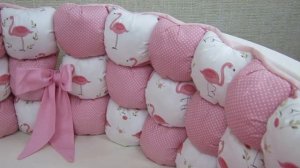 Бортики в кроватку Бон Бон. Детский Текстиль. Комплект в кроватку.