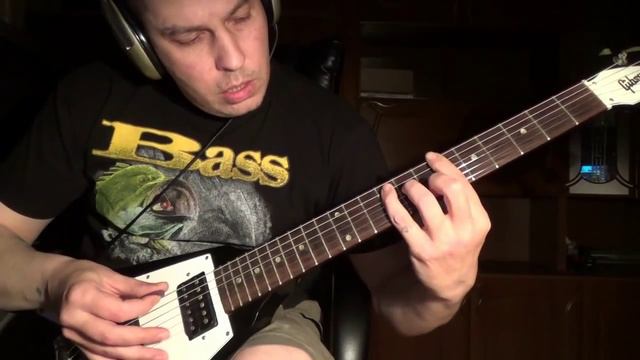 Гитарный РИФ в Drop C для начинающих гитаристов смотреть онлайн