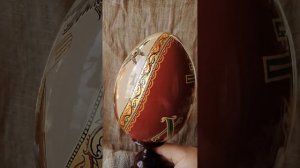 Пасхальное яйцо с иконой