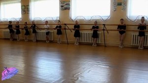 Ритмика Открытый урок! 2-й год обучения. Часть 3. Диагональ и станок.