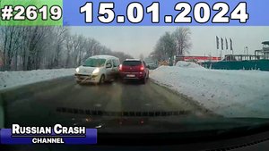 ДТП. Подборка на видеорегистратор за 15.01.2024 Январь 2024