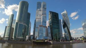 Moscow City 4K #russia #moscow  Звуки мегаполиса.