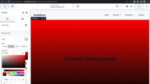 Create Gradient Backgrounds With Unlimited Colors in Breakdance