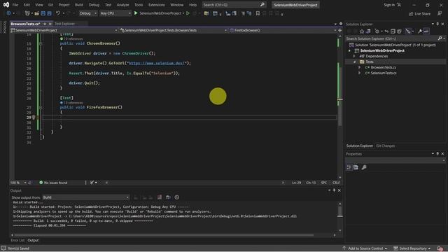 Selenium browser drivers - Chrome, Edge, Firefox