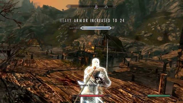 GERALT OF RIVIA IN SKYRIM! - Mod Spotlight смотреть онлайн