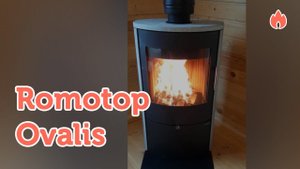 Печь камин Romotop Ovalis в камне…