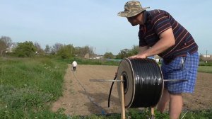 Капельный полив под картофель!