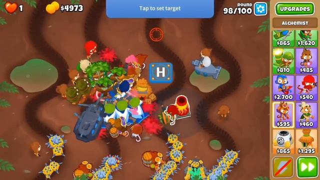 Muddy Puddles CHIMPS with Perma-Spike / Apache Prime! (Bloons TD 6) смотреть онлайн