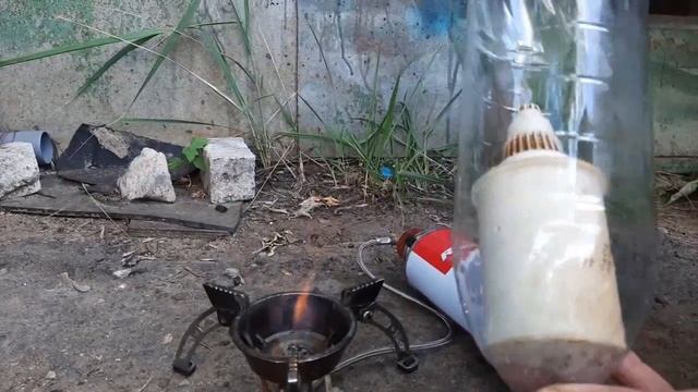 фильтр походный из пластиковой бутылки и картриджа от фильтра типа "кувшин"