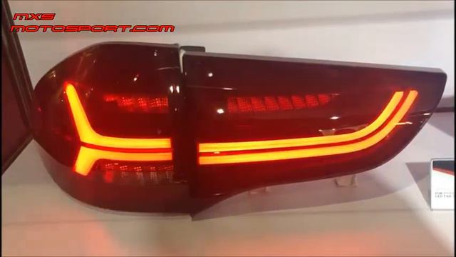 V1659 Mitsubishi Pajero Led Tail Lights with Matrix Turn Signal Mode by MxsMotosprt смотреть онлайн