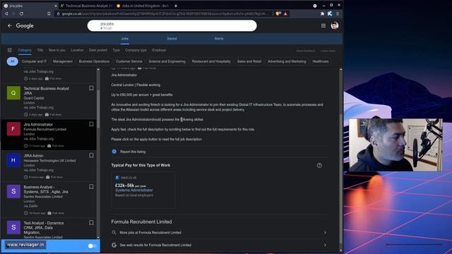 Career Advice - Jira jobs UK and India смотреть онлайн