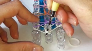 Красивый Браслет РАДУГА на Станке