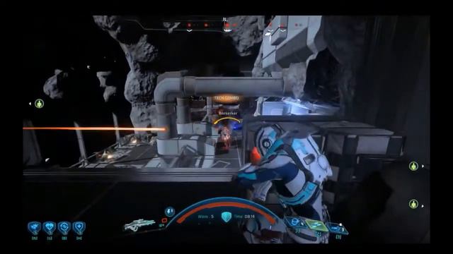 Mass Effect Andromeda Multiplayer lvl 20 X Soldier demolishes Beserker on Gold смотреть онлайн