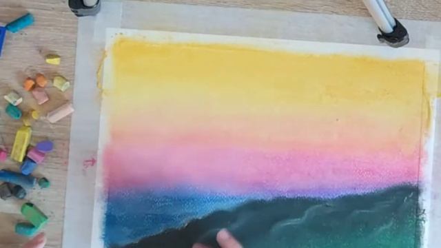 Малюємо легко пейзаж з повітряними кулями смотреть онлайн