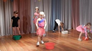 Танцевальная сценка "Весёлая стирка". Детский фитнес. Аэрофит