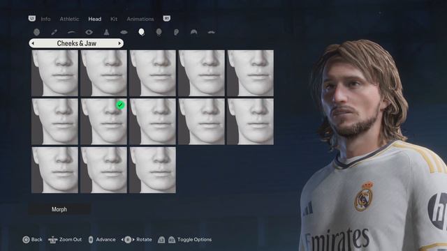 How to create LUKA MODRIC in EA FC24