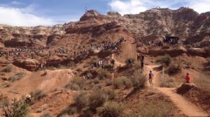 Mike Hopkins wreck at red bull rampage