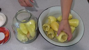 Заготовка Болгарского Перца для Фаршировки на Зиму