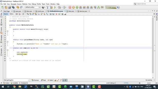 Learn Java tutorial in hindi/urdu part 25 | methods parameters and return By Arif Rasheed | SSTLab