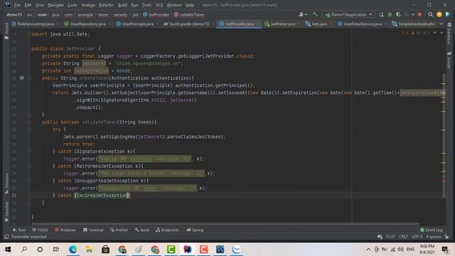 JWT - SpringBoot - MySQL Workbench смотреть онлайн