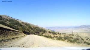 Автодорога мыс Меганом - пляж Меганом (ГО Судак, Крым)