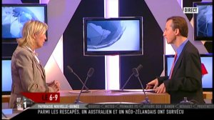 Marine Le Pen invitée de Christophe Barbier sur I>Télé