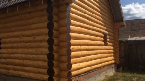 Шлифовка сруба/Биофа/Масло для сруба