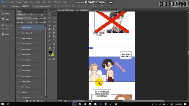 Cách cut raw truyện tranh, siêu nhanh, bằng Photoshop cs6. смотреть онлайн