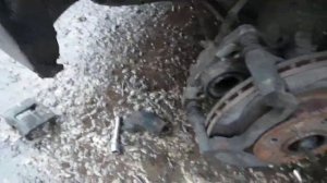 Замена тормозных передних колодок ВАЗ 2110