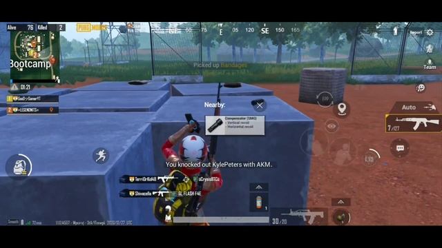 BOOTCAMP FINISH CHALLENGE | SAMSUNG M21 PUBG MOBILE смотреть онлайн