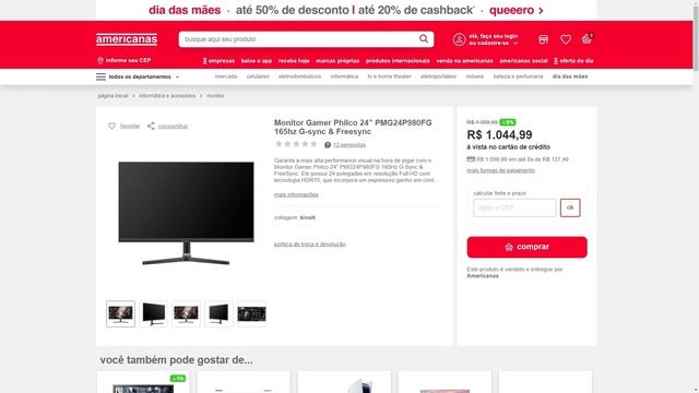 Os MELHORES MONITORES 144HZ E 165HZ para você COMPRAR! |CUSTO BENEFÍCIO| смотреть онлайн