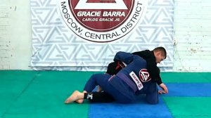 Свип из халфгарда _Команда Gracie Barra Moscow