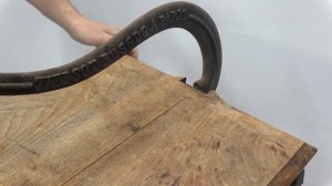 Ancient tool technology. Pedal powered scroll saw