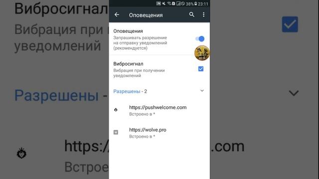 Как отключить уаедомления (сайты) которые приходят с хрома на телефон