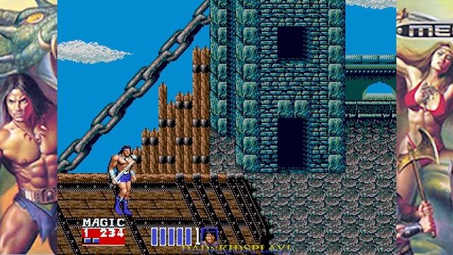 golden axe 2 ax battler longplay - sega genesis смотреть онлайн